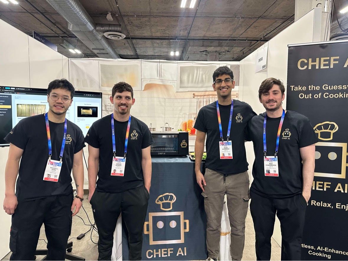 The CHEF AI team at CES